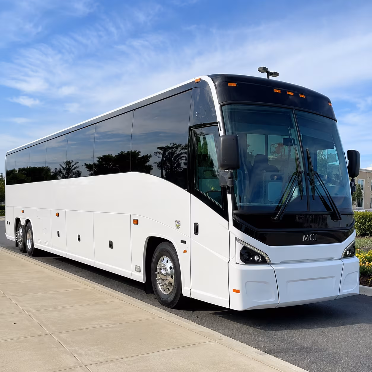 charter bus shuttle service for santee employers near san diego s tech and defense corridors