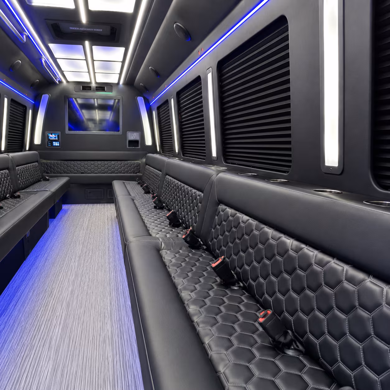 holiday party bus rental