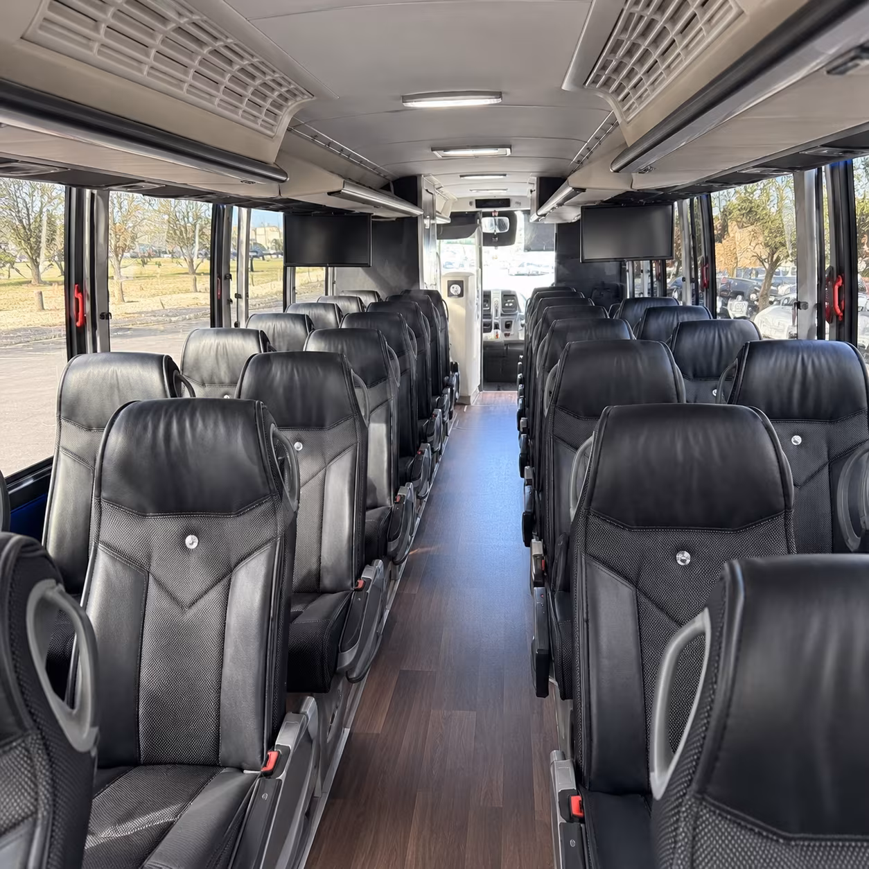 overnight bus rentals from santee to las vegas