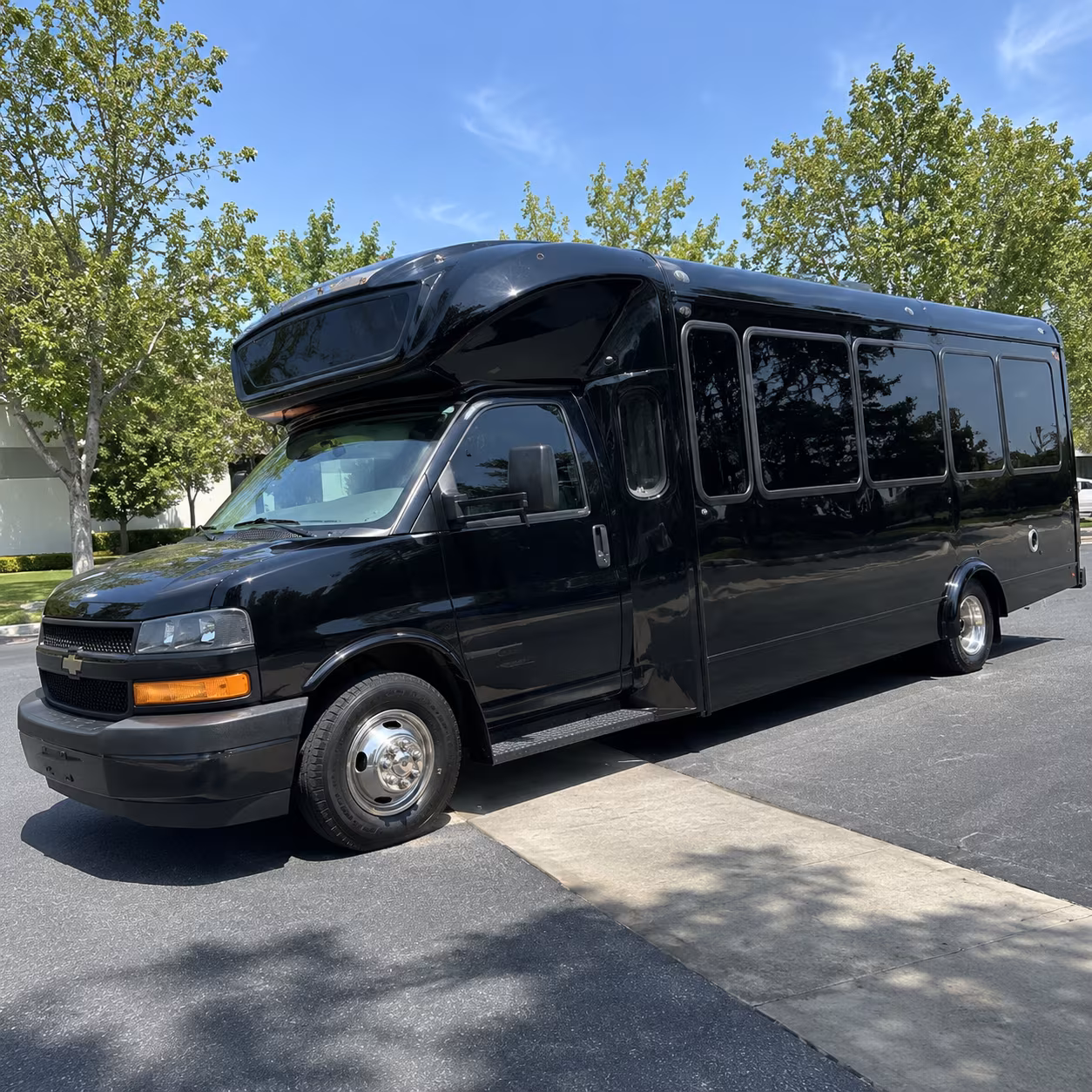 santee 15 passenger party bus