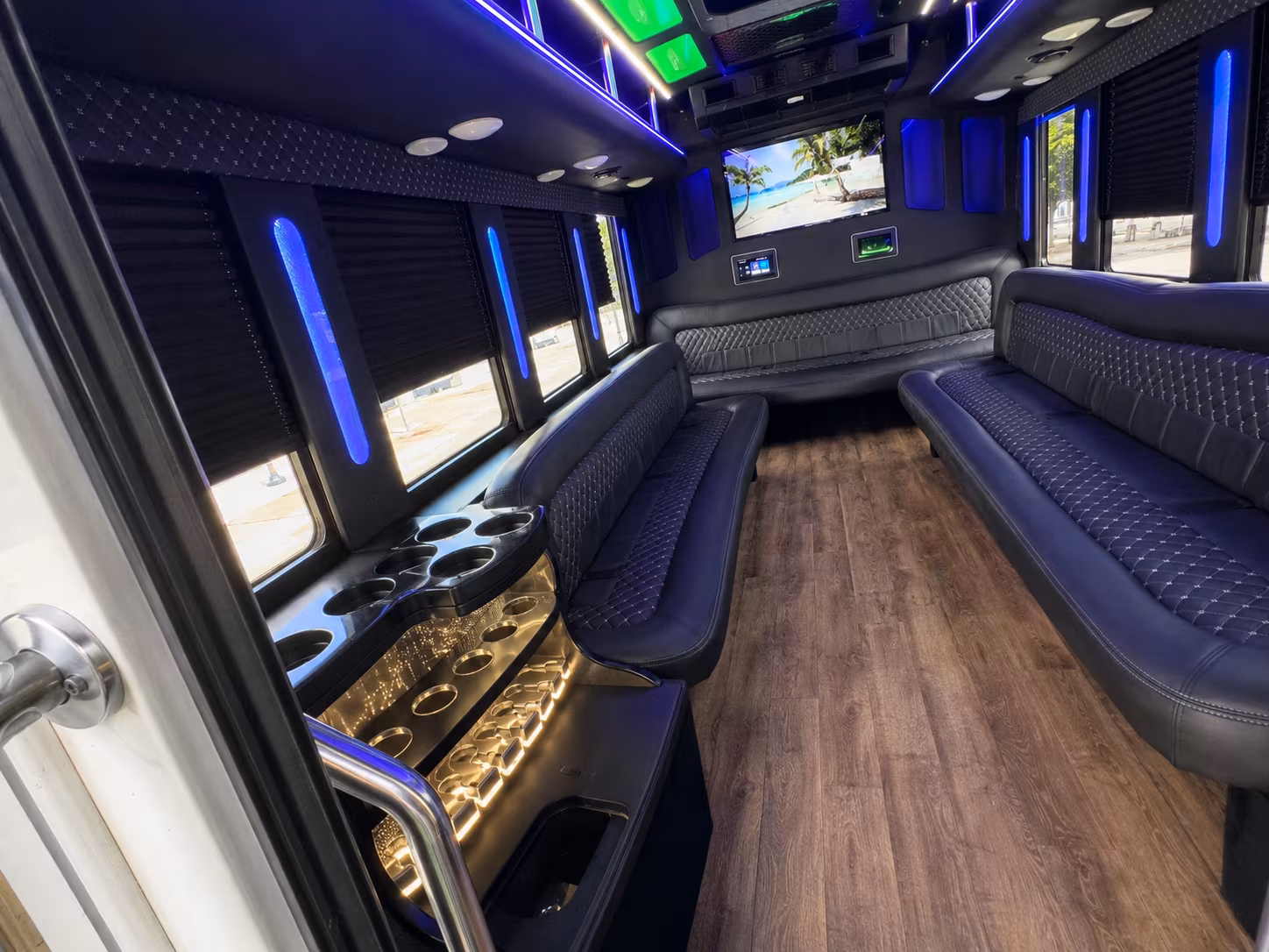 santee area concert venues party bus rental
