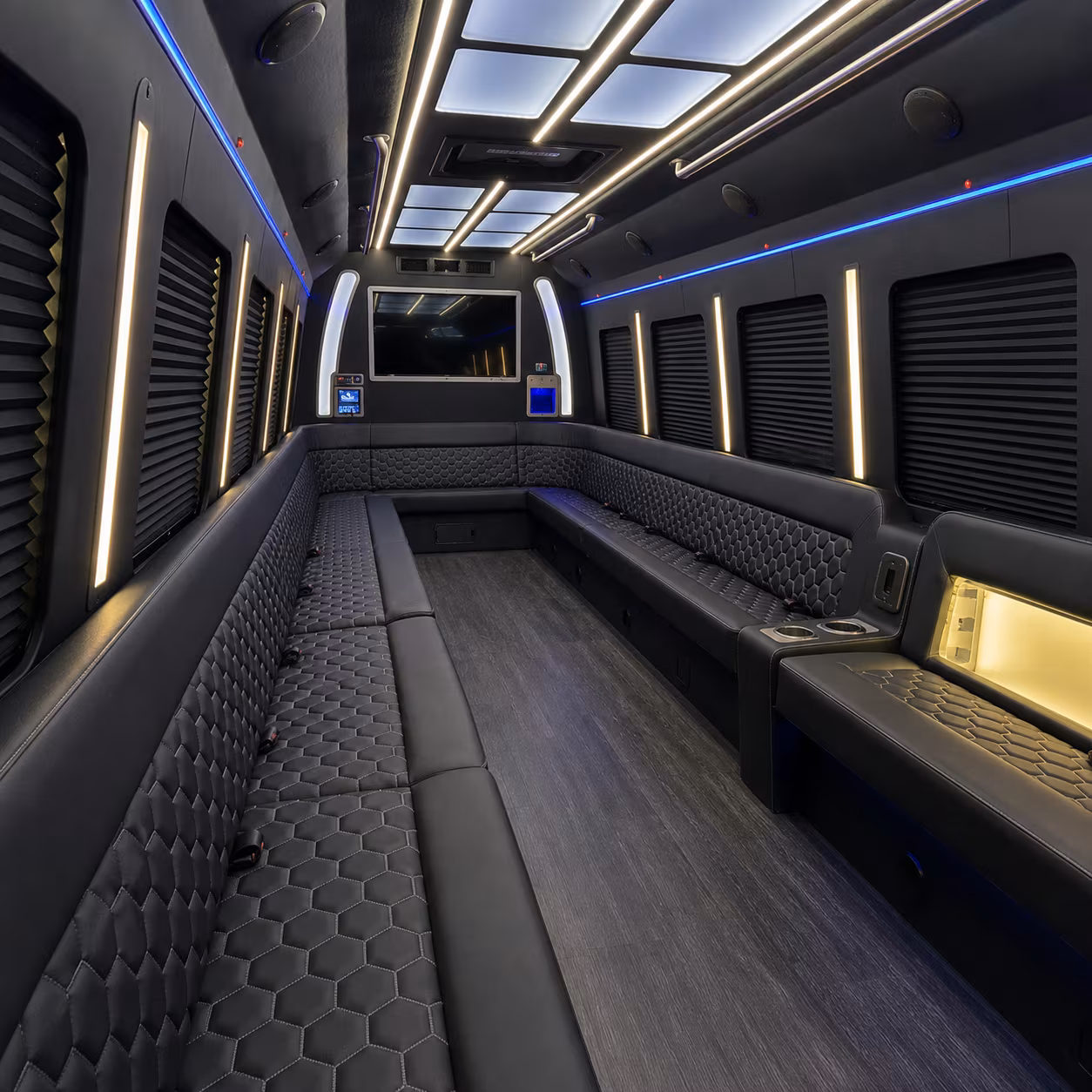 santee party bus inside