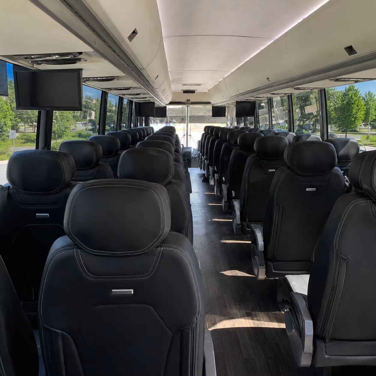santee wedding transportation onboard seating