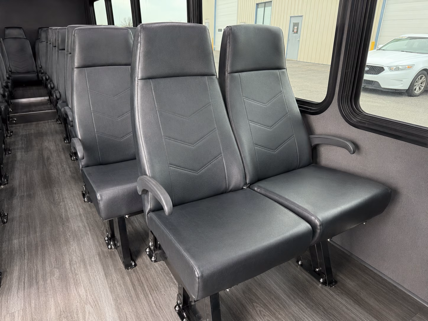 shuttle buses for santee wedding guests between hotels and venues